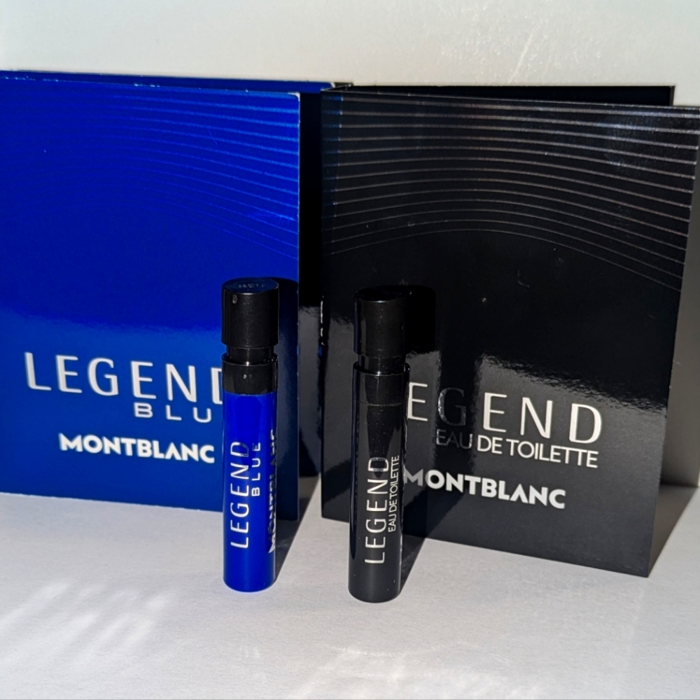 Montblanc Legend Samples Blue & Black
